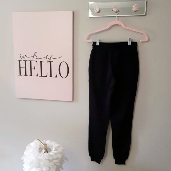 NWT Rococo Sand black sequin star tassel jogger trackpants, XS - Picture 9 of 11